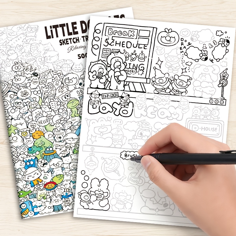 Adult Coloring Book Stress Relief - Libro da colorare con disegni rilassanti
