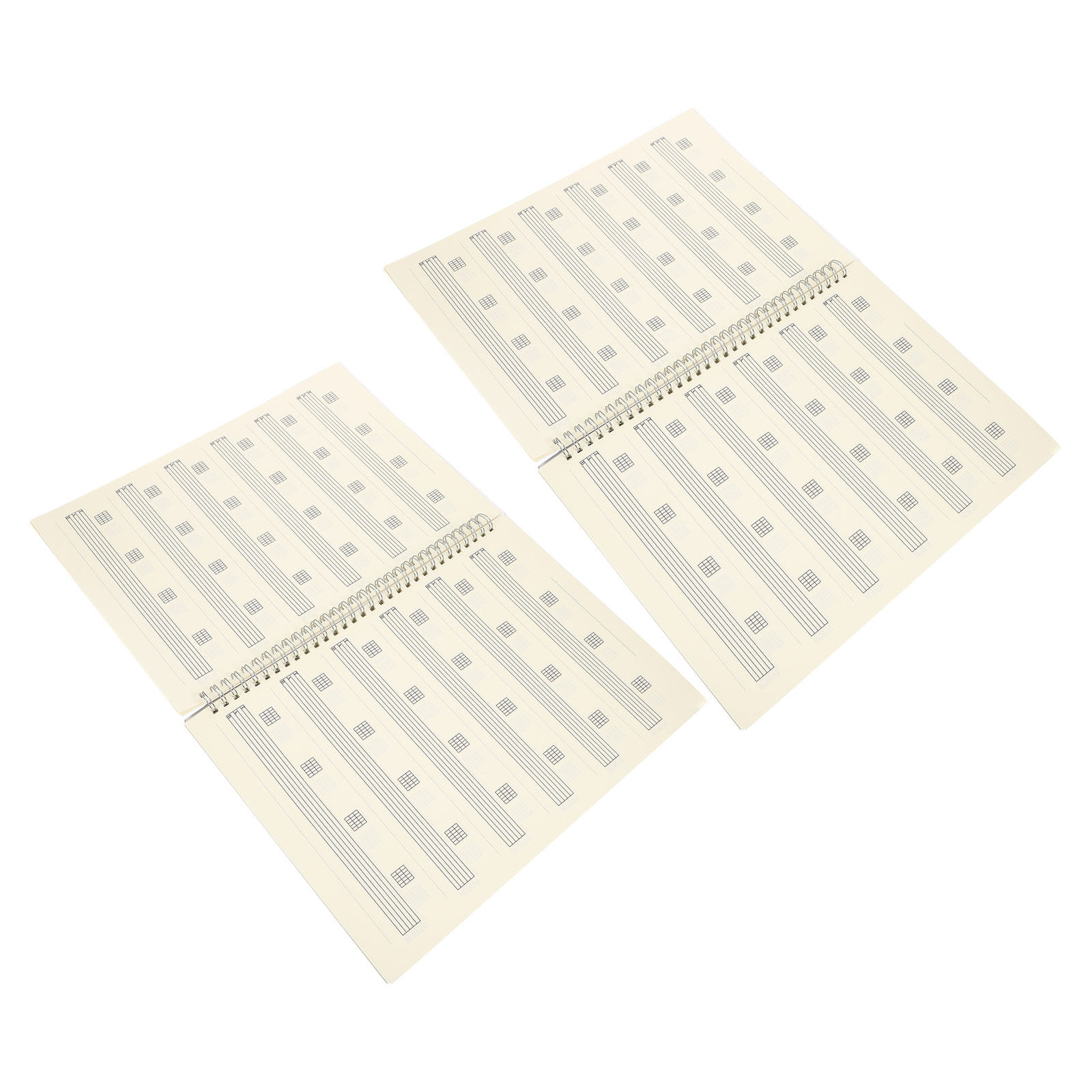 Blank Sheet Music Notebook - 2 pezzi di quaderno per partiture