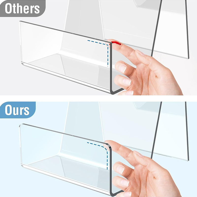 Clear Acrylic Book Stand Holder - 【M】Espositore per fumetti, supporto in acrilico