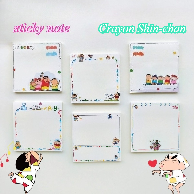 Stationery Books - Cartoleria adesiva Kawaii con personaggi di