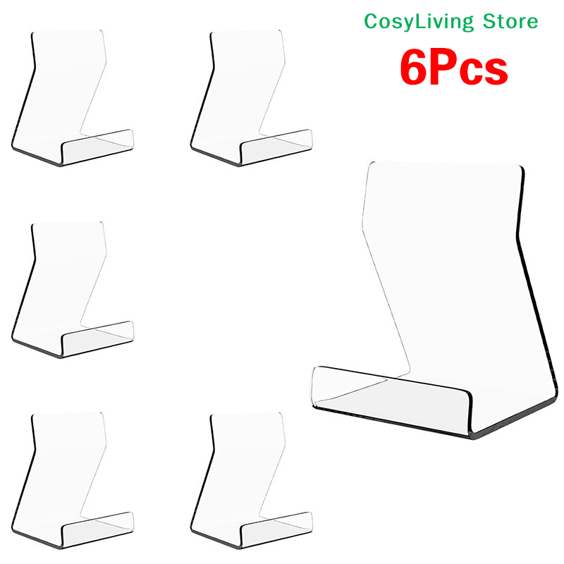 Clear Acrylic Book Stand Holder - Espositore da scrivania trasparente in acrilico