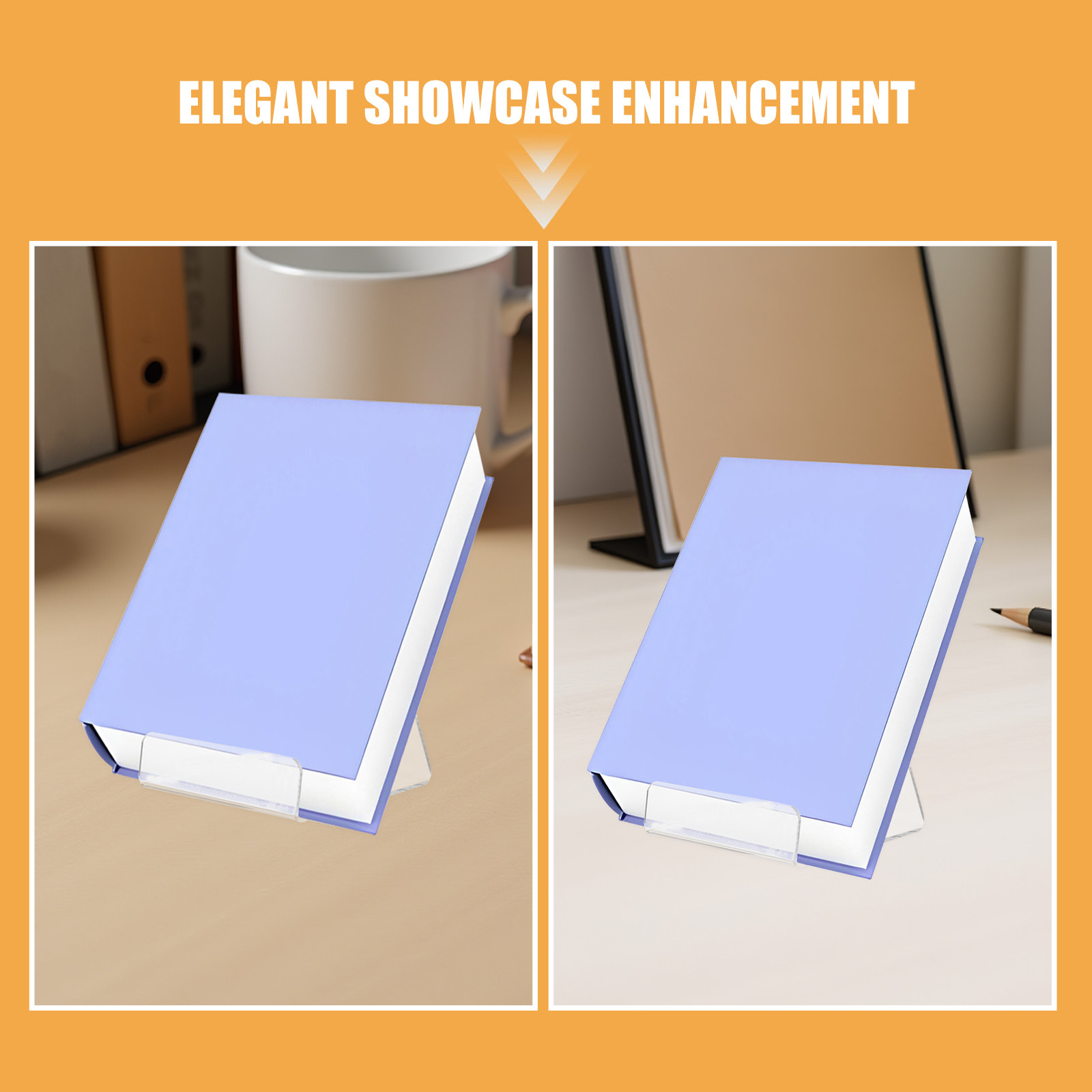 6 supporti espositivi in acril - Clear Acrylic Book Stand Holder recensione e prezzo