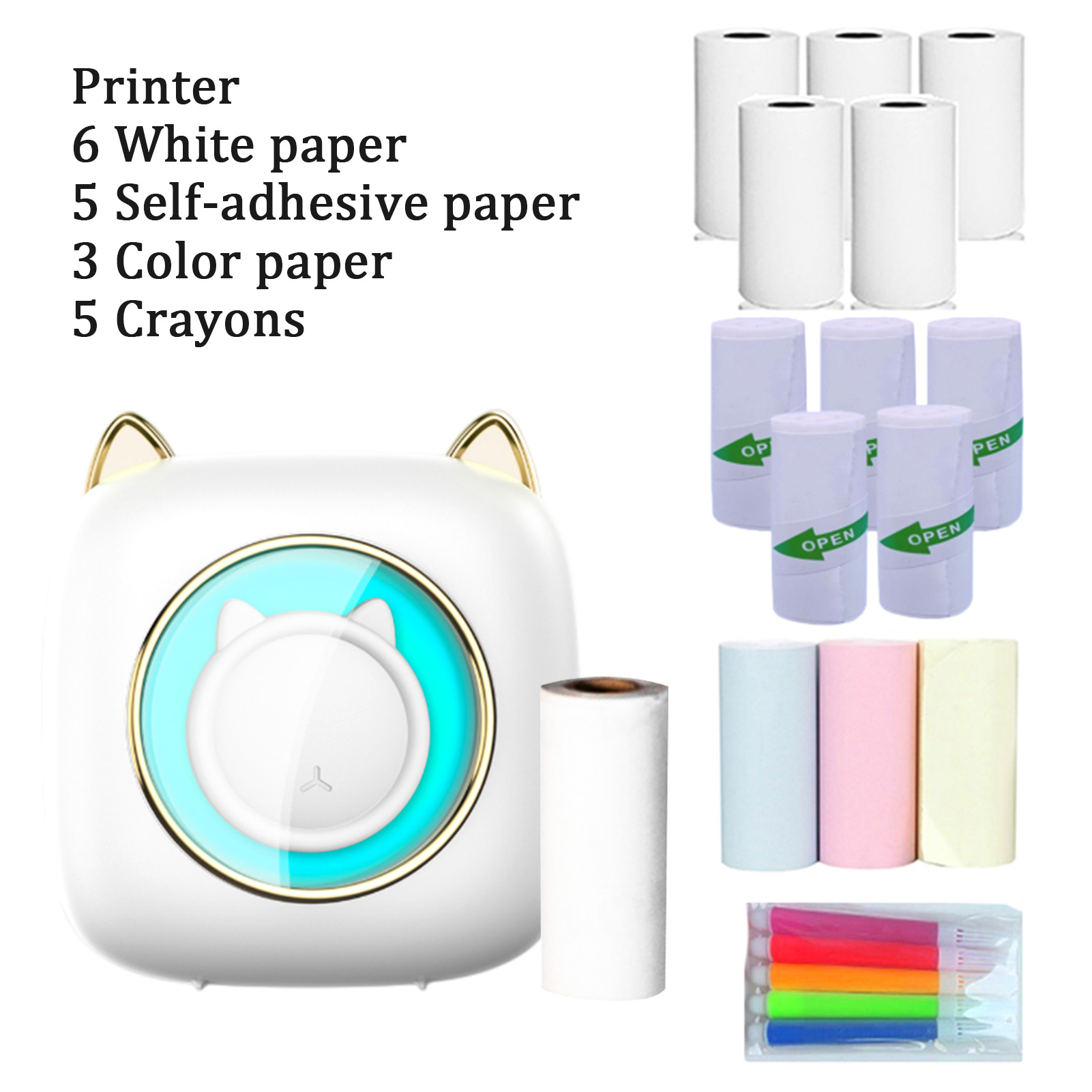 【Nuovo】C23 Stampante termica p - Mini Pocket Thermal Printer Paper Roll recensione e prezzo