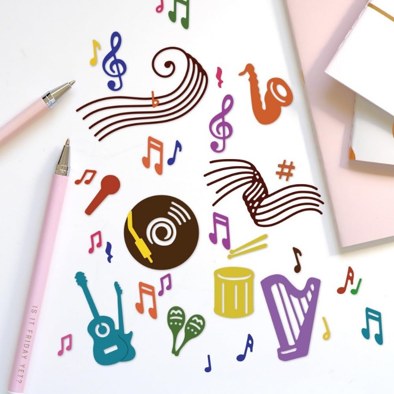 2 pz 27 stili di taglio di Not - Blank Sheet Music Notebook recensione e prezzo